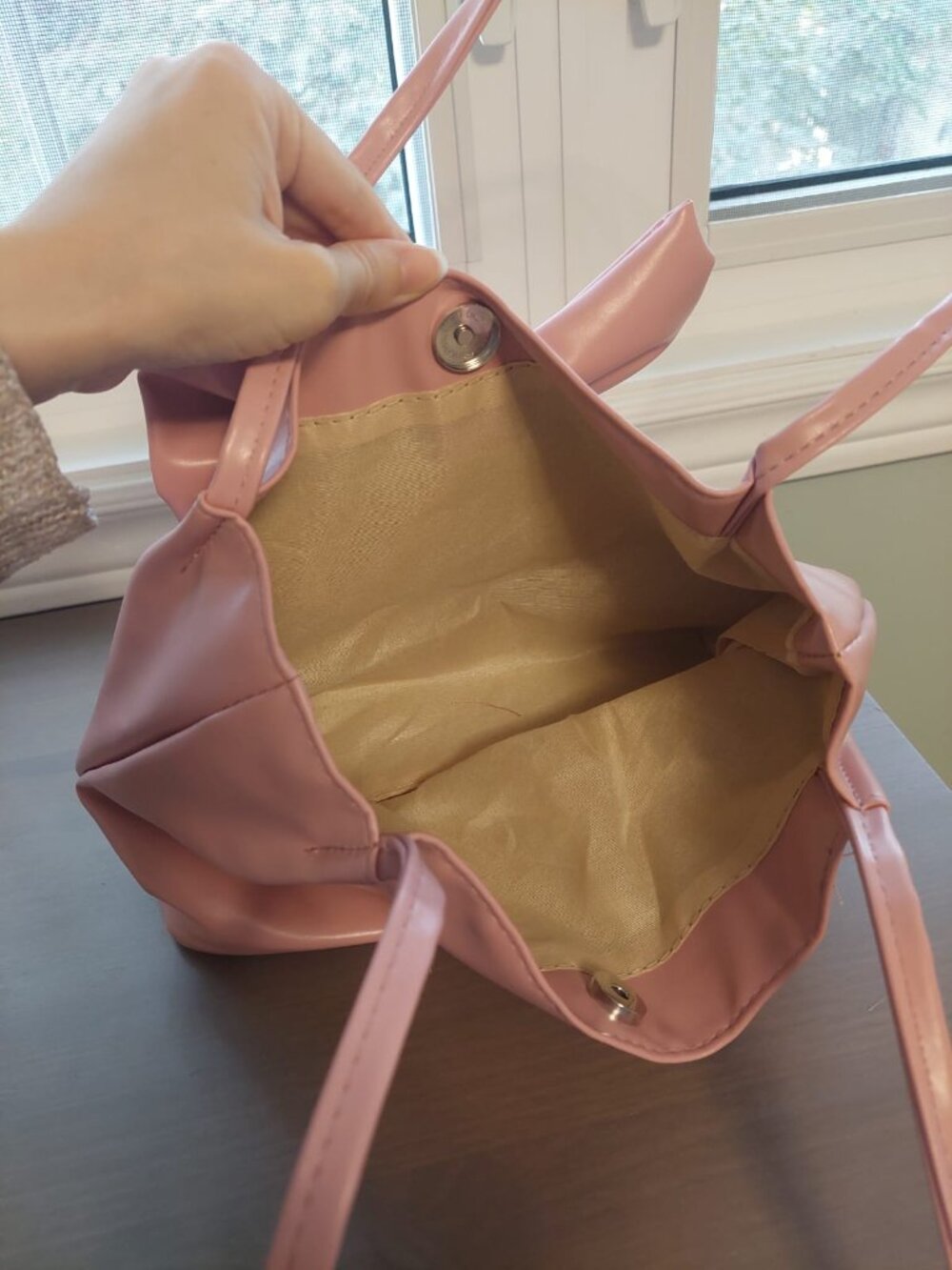 Pink Purse with Bow - Picture 3 of 3